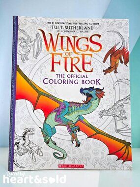 Wings of Fire Official Coloring Book
